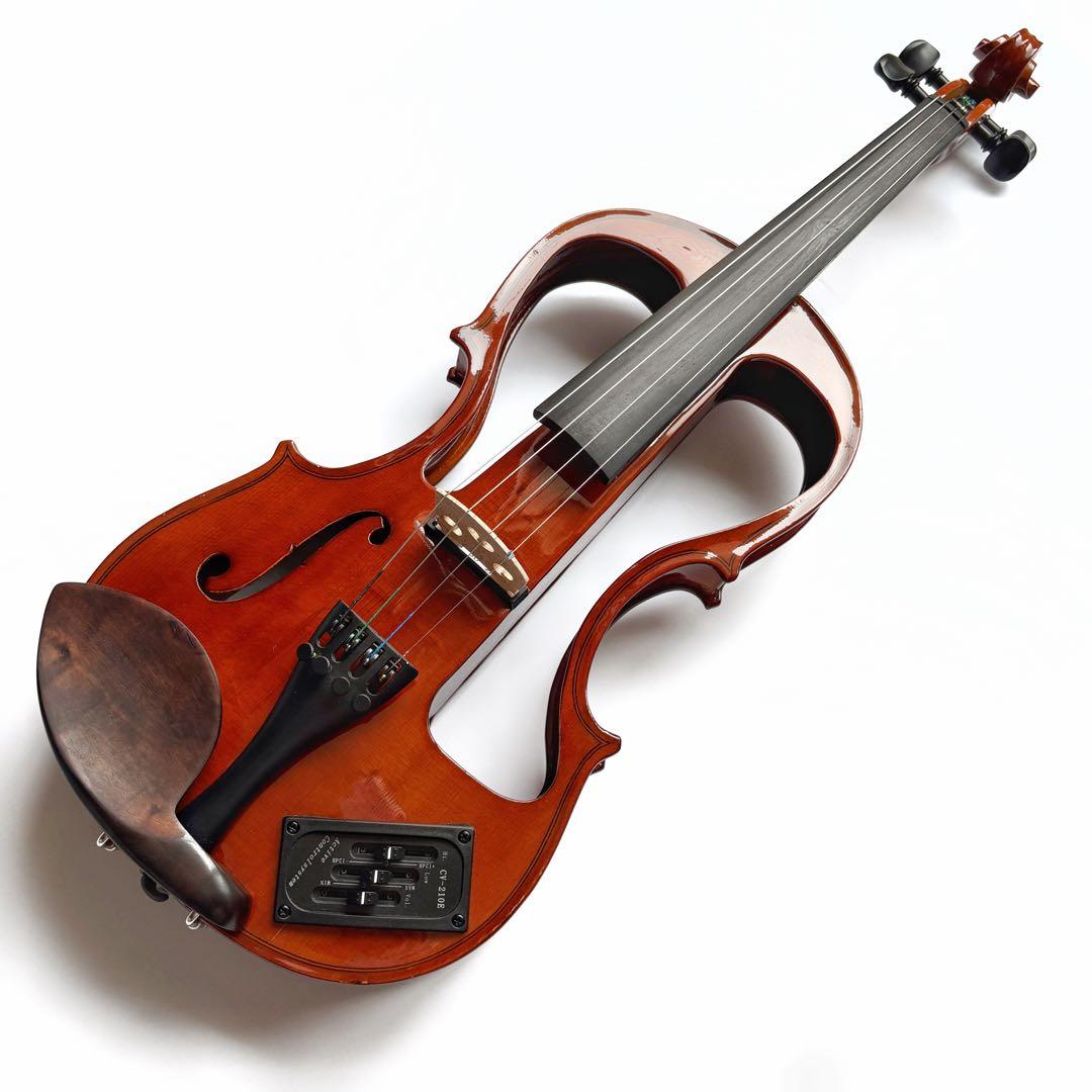 【美品・工房調整済み】ハルシュタット エレキバイオリン CV-210E 4/4