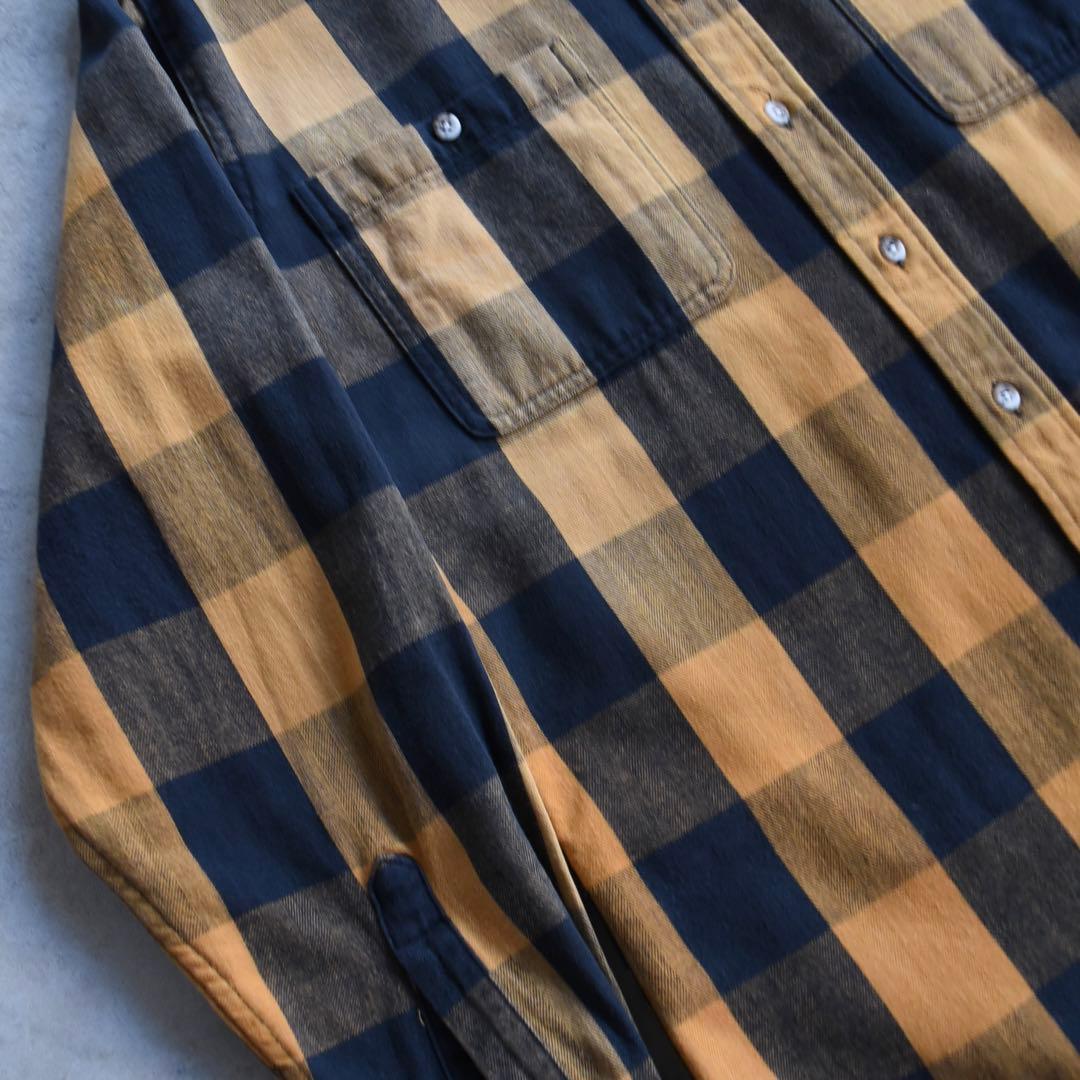 90s ST.JOHNSBAY セントジョンズベイ ブロックチェックネルシャツ