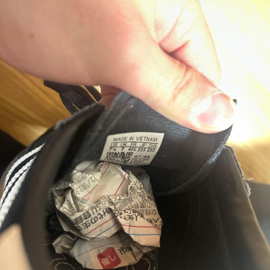 Adidas Spezial ブラック/ホワイト スニーカー