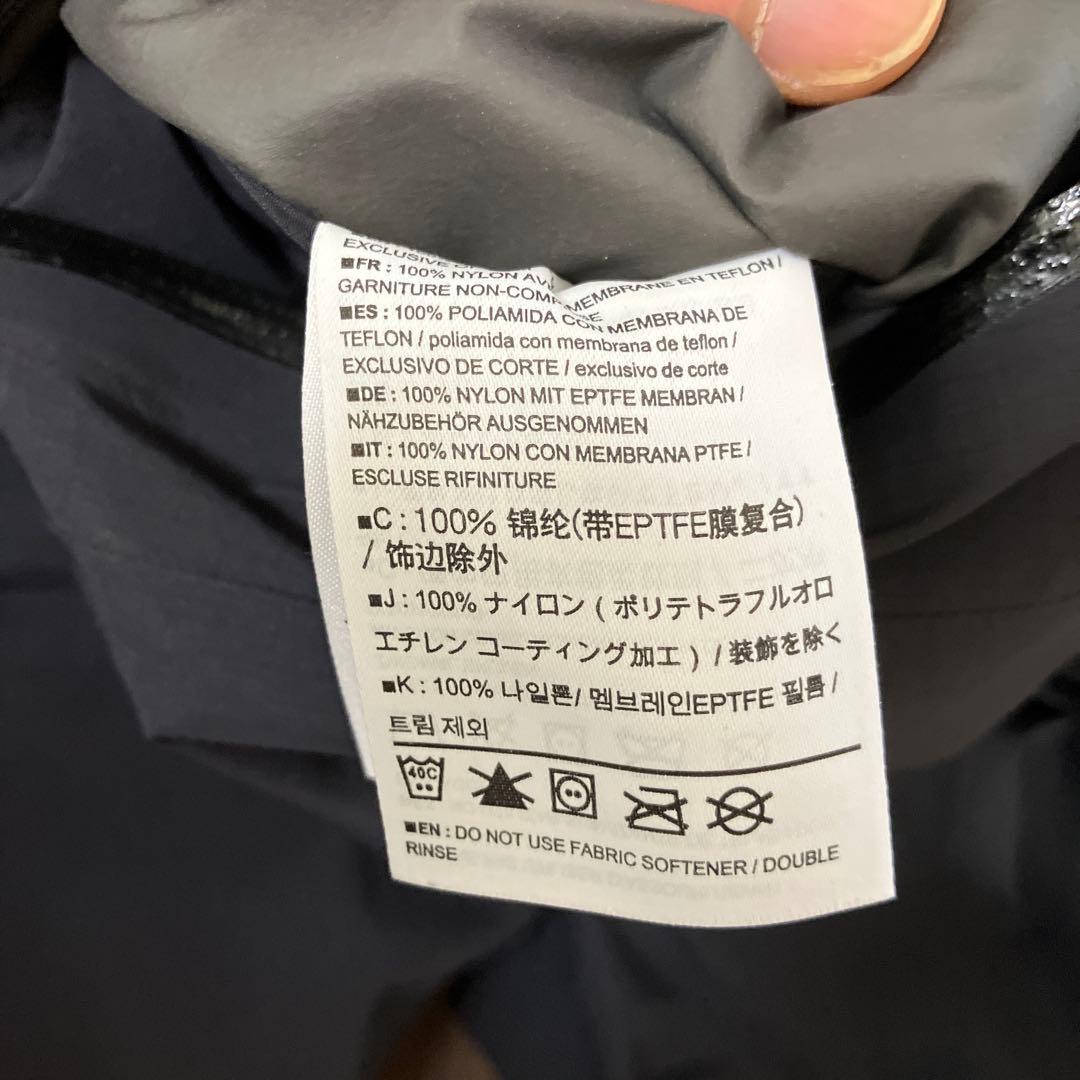 ARC'TERYX BETA SLマウンテンパーカー 黒