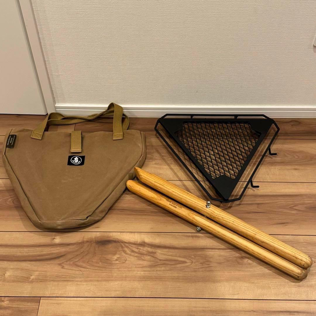 SomAbito ソマビト 焚き火サイドスタンド 専用ケースセット