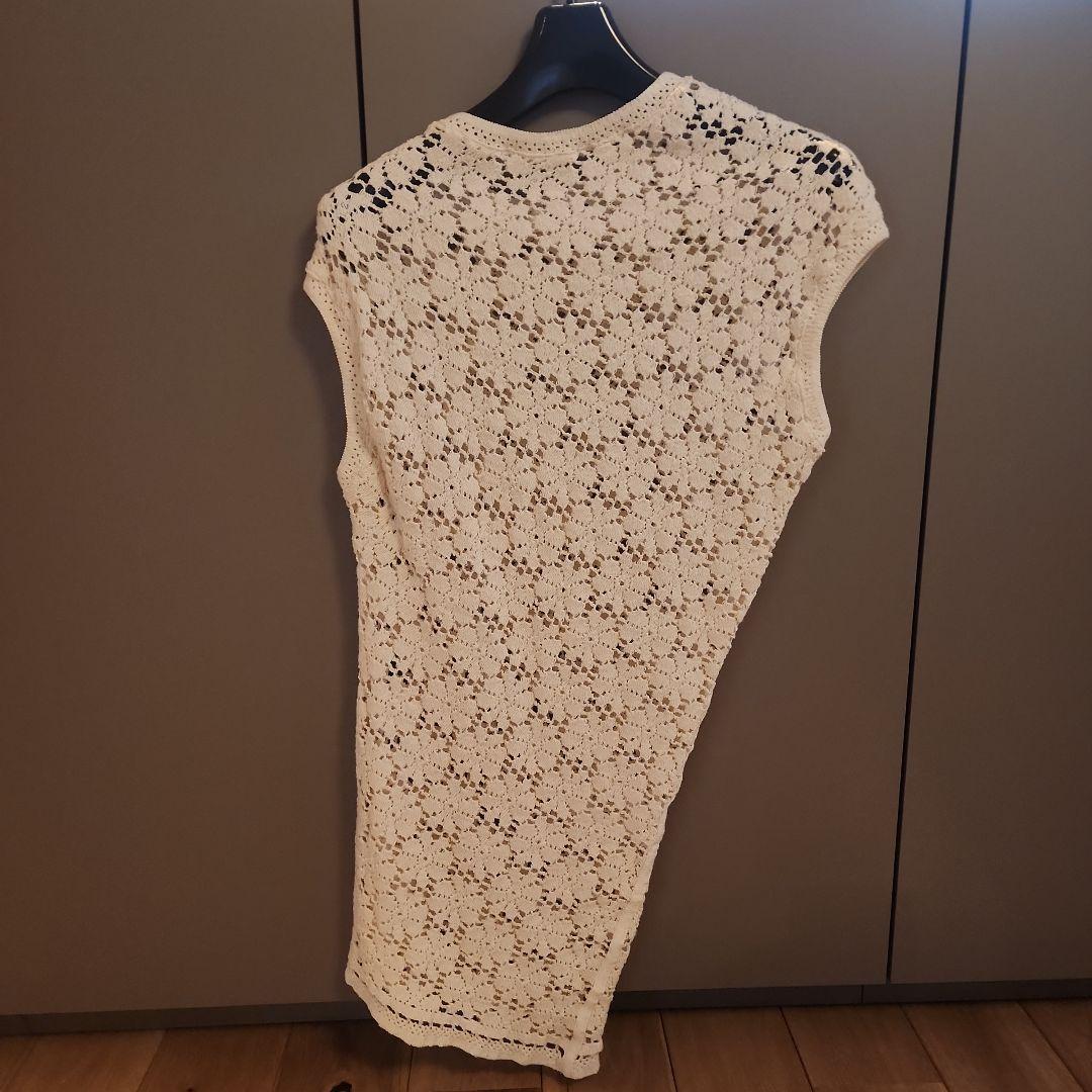 2022SS JIL SANDER ジル・サンダー レースフラワーニット