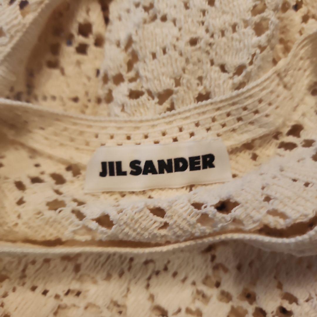 2022SS JIL SANDER ジル・サンダー レースフラワーニット