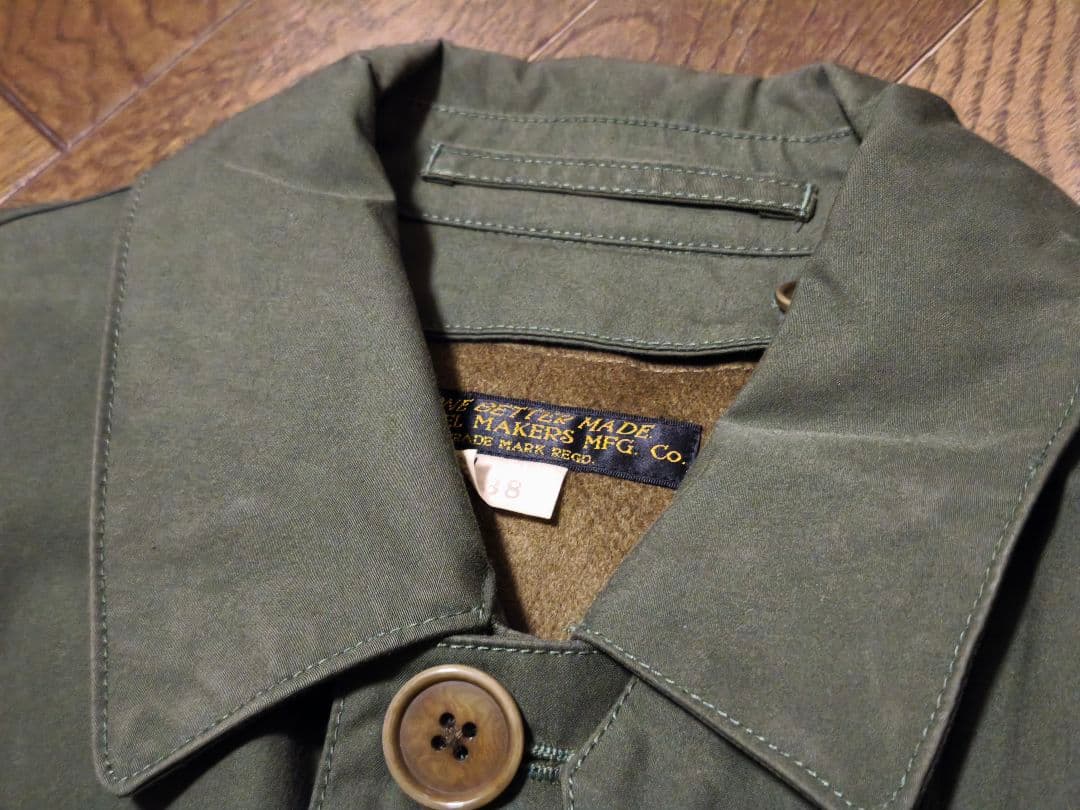 PHIGVEL ベンタイル　サイクリストコート　ウールライナー付　サイズ38