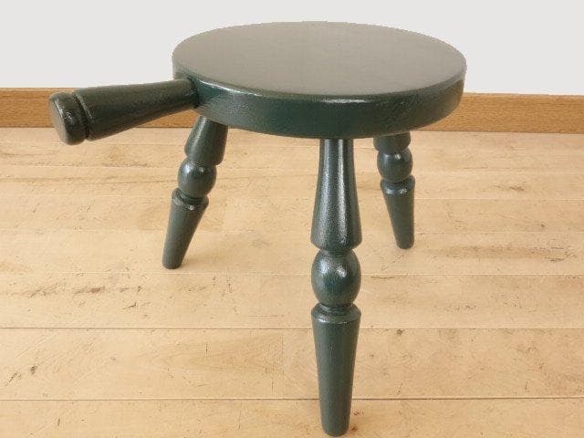 飛騨産業　ミルクスツール　再塗装済　USED