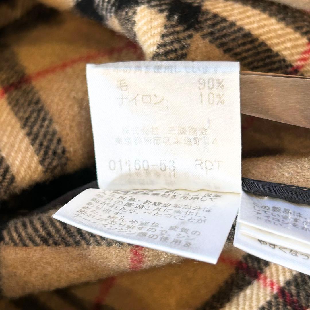 希少✨️BURBERRY ノバチェック ダッフルコート L 40 大きめ