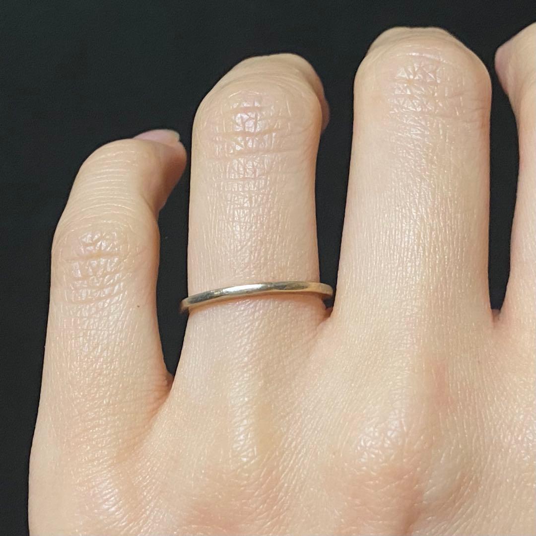 1920's イギリス 英国 希少 アンティーク デカゴン 十角形 リング9K