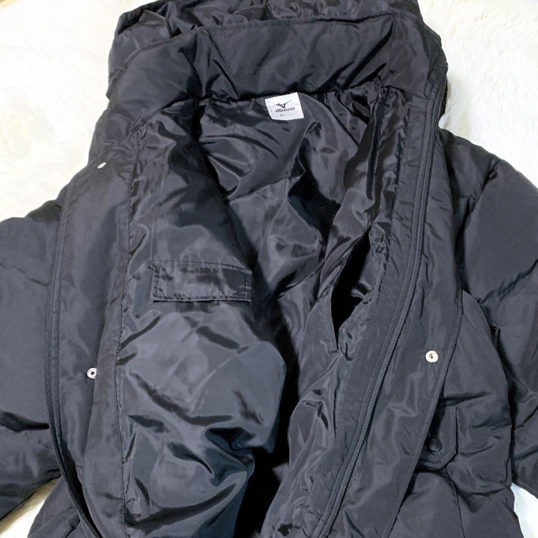 【最終価格】★mizuno ミズノ ダウン ベンチコート ブラック2XL
