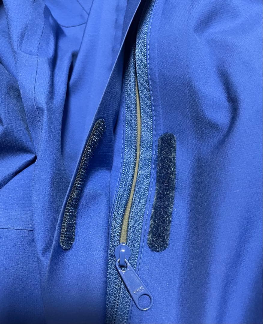 THE NORTH FACE クライムライトジャケット ブルー L 刺繍ロゴ