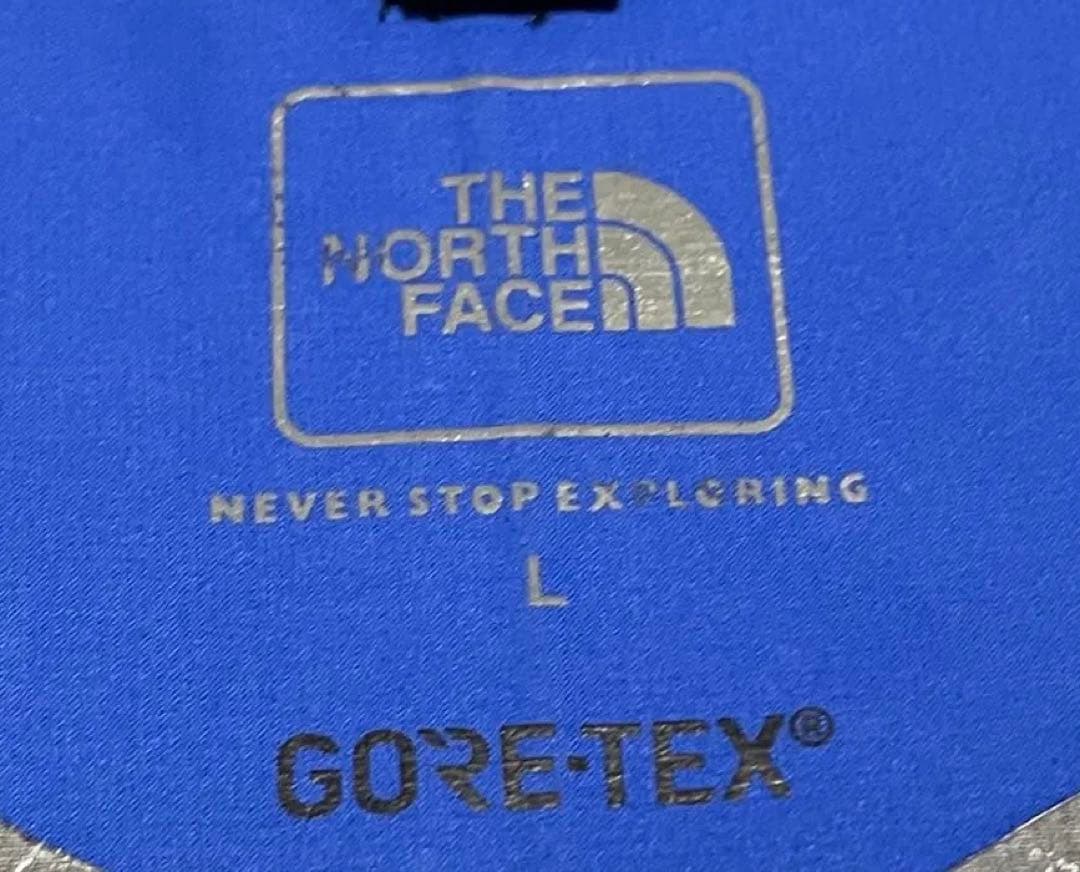 THE NORTH FACE クライムライトジャケット ブルー L 刺繍ロゴ