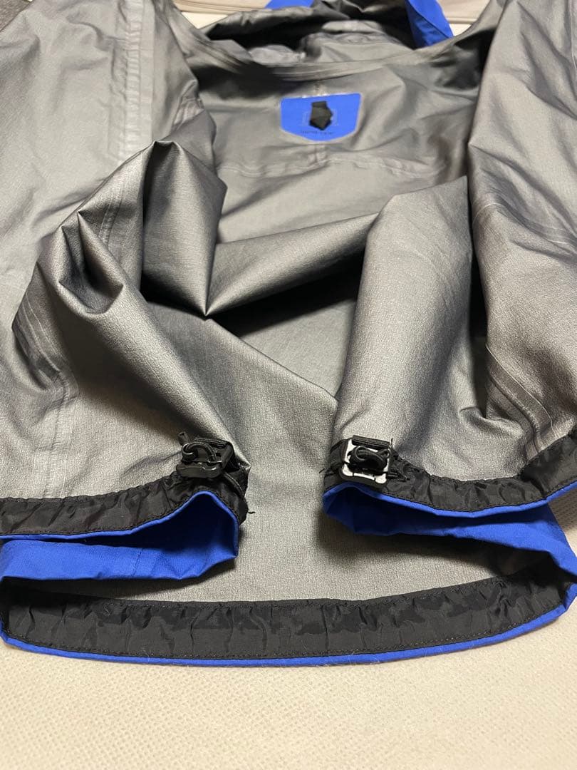 THE NORTH FACE クライムライトジャケット ブルー L 刺繍ロゴ