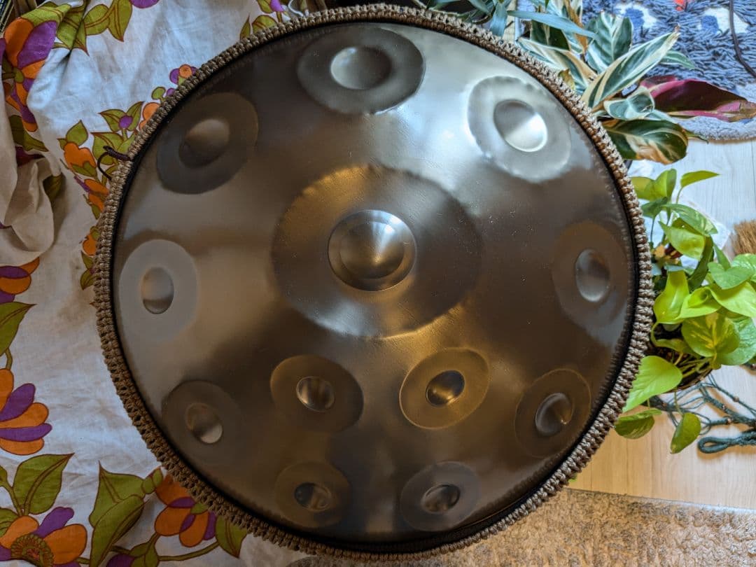 値下げ✡ハンドパン　12音　22インチ　Dマイナー　ヨガ　瞑想　楽器 432Hz