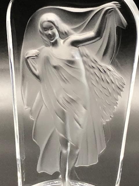 ラリック　女神の置物