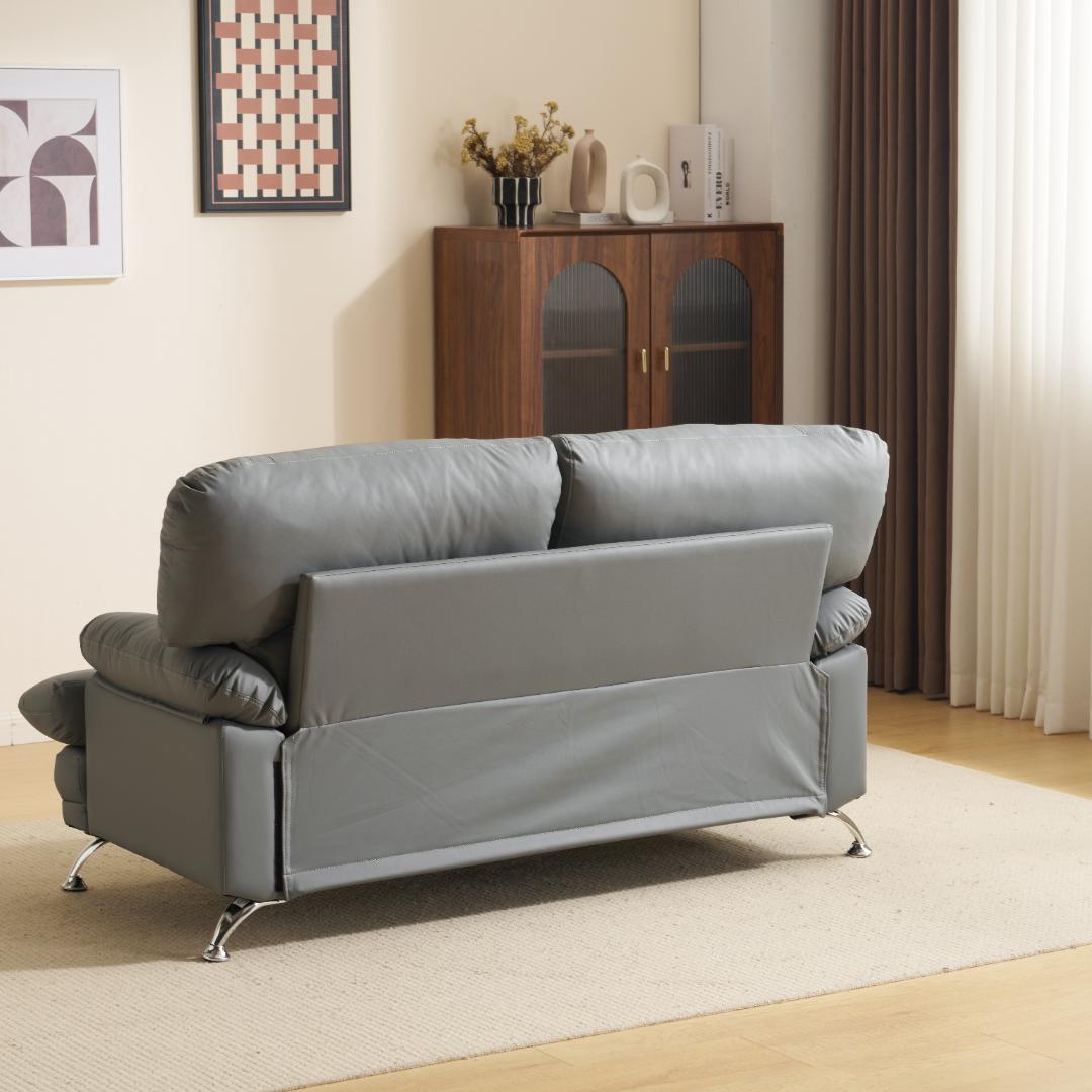 超人気！ソファー ソファ 2人掛け 幅155cm 2人掛け 北欧 GRAY