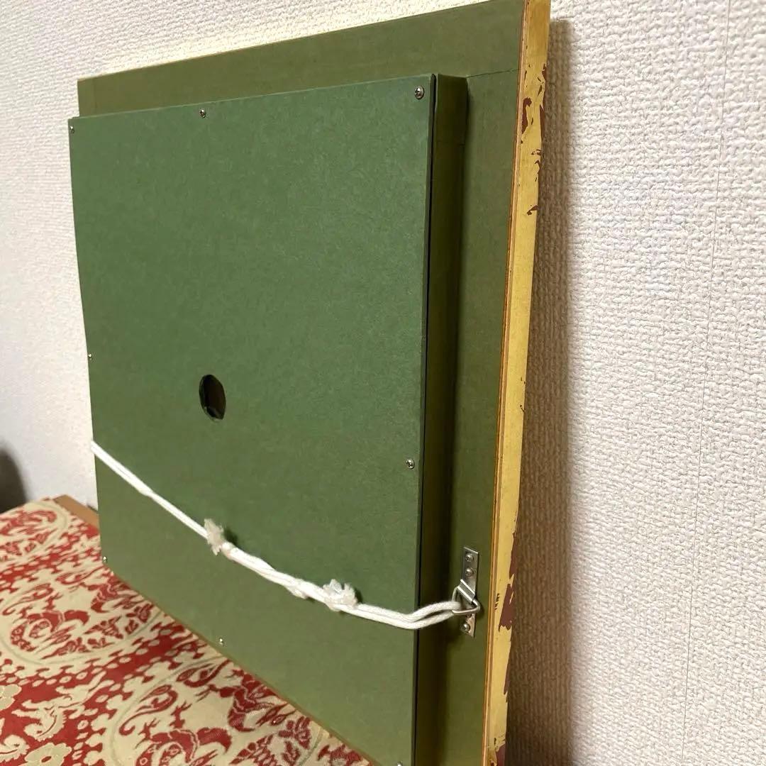 ＊額装済み飾り皿・1820年-1924年・額４０cm・皿２０cm・Meissen