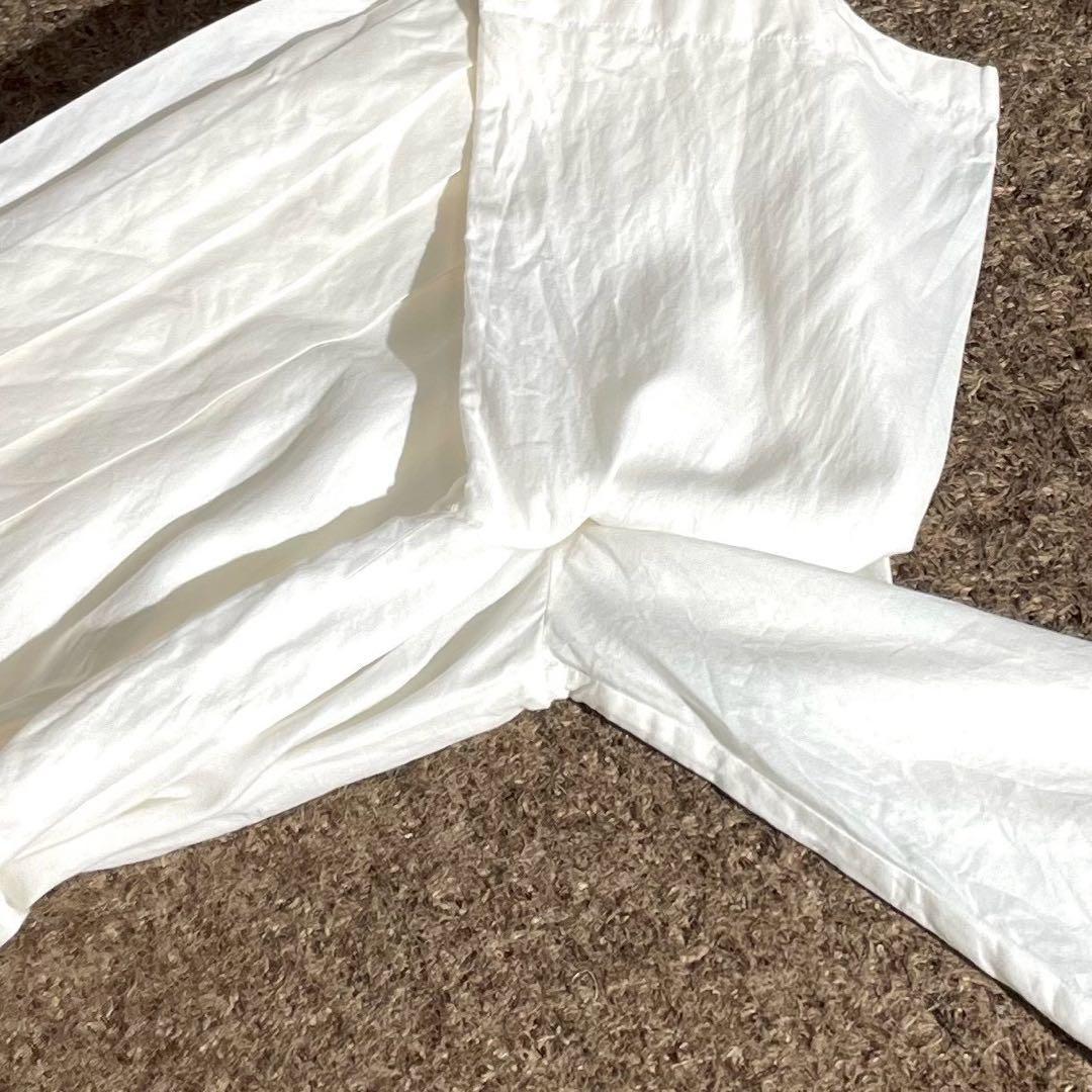 タグ付✨ミナペルホネン pilli シルク フレアスリーブ ギャザーワンピース