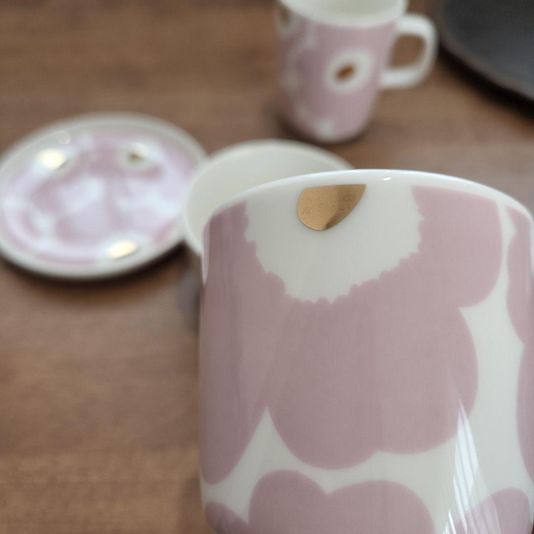 marimekko　ウニッコ　ピンク×ゴールド