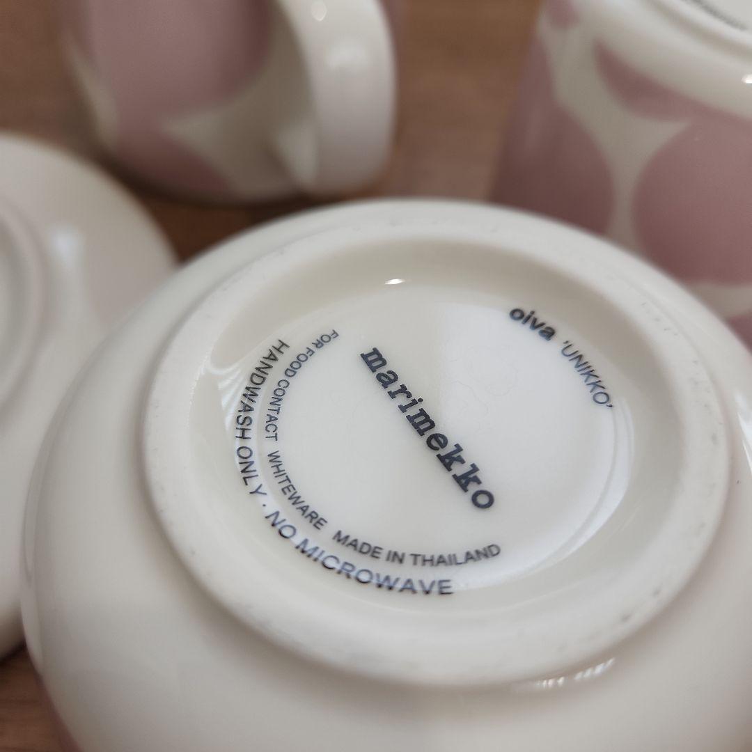 marimekko　ウニッコ　ピンク×ゴールド