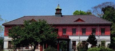 昭和レトロ洋館「旧東京医学校本館」　着色模型