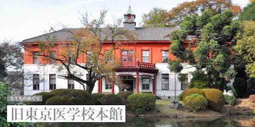 昭和レトロ洋館「旧東京医学校本館」　着色模型