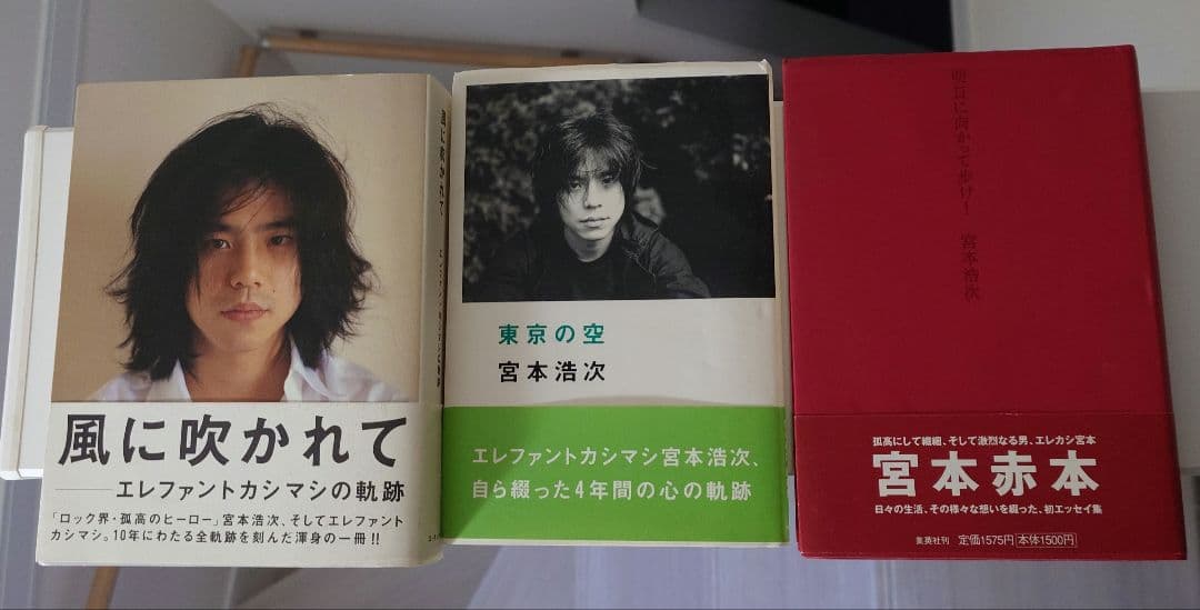 エレファントカシマシ　宮本浩次　書籍3冊セット