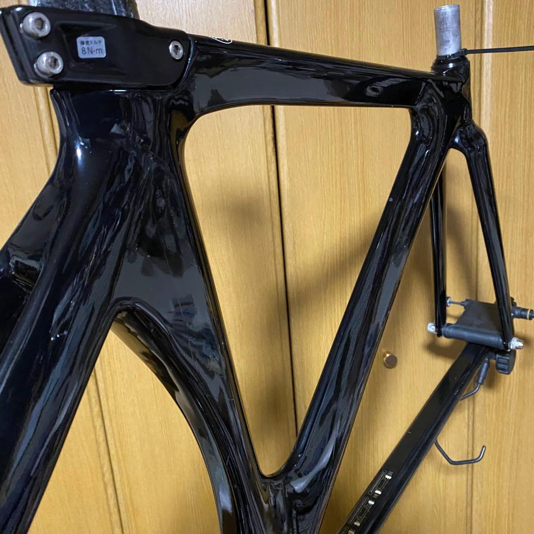 アンカーTR9 SSサイズ カーボントラックバイクフレーム ブラック