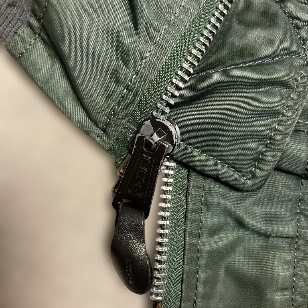 希少ヴィンテージ80sアルファma1 small アメリカ製　ボンバージャケット