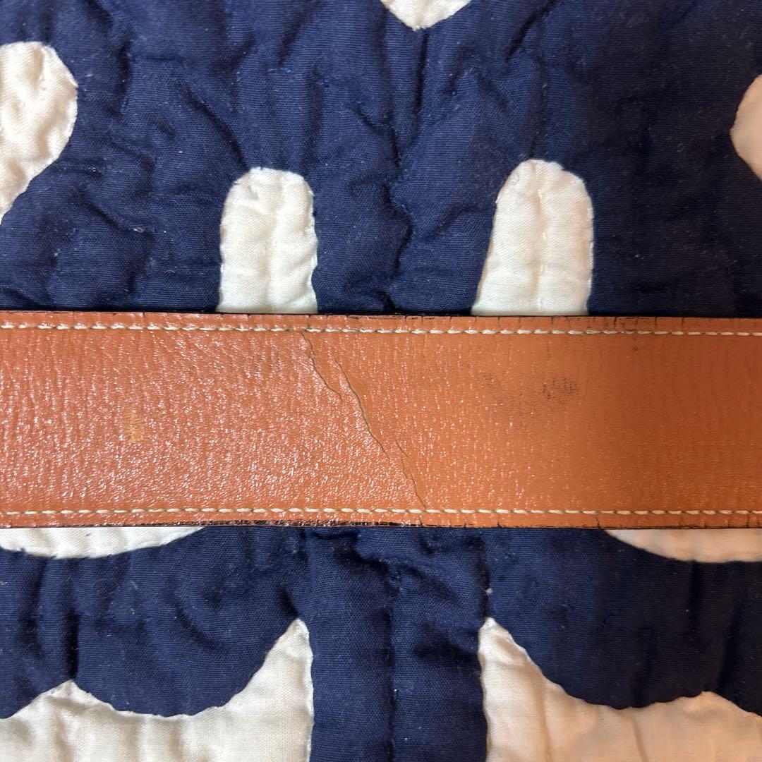 HERMÈS レザー ベルト リバーシブル