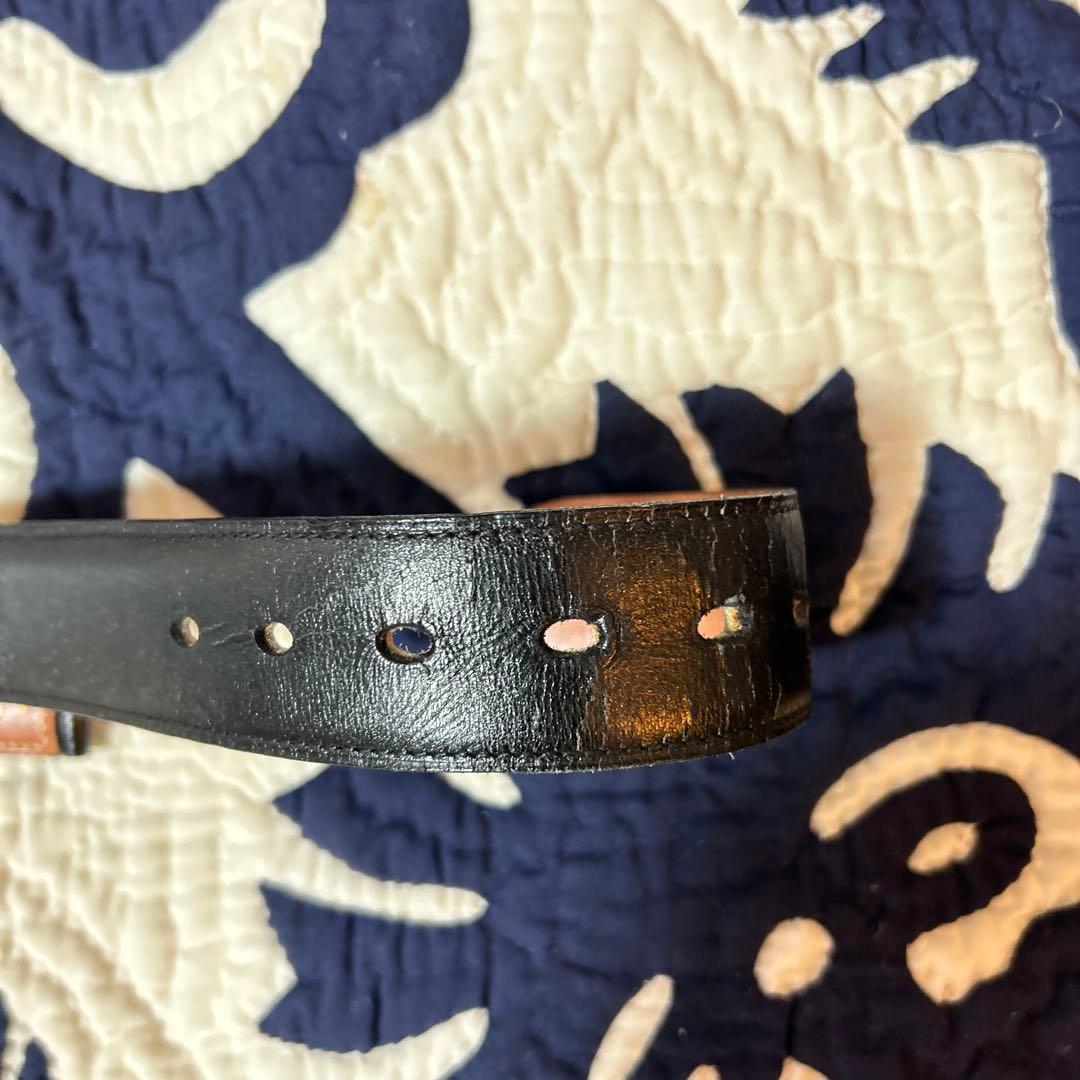 HERMÈS レザー ベルト リバーシブル