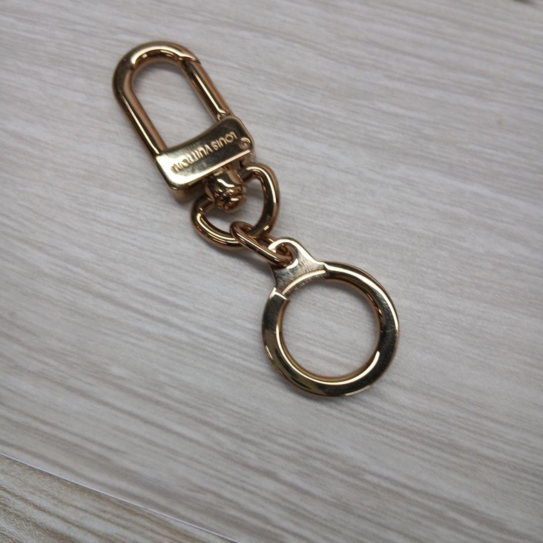 LOUIS VUITTON ゴールドカラビナキーホルダー　美品