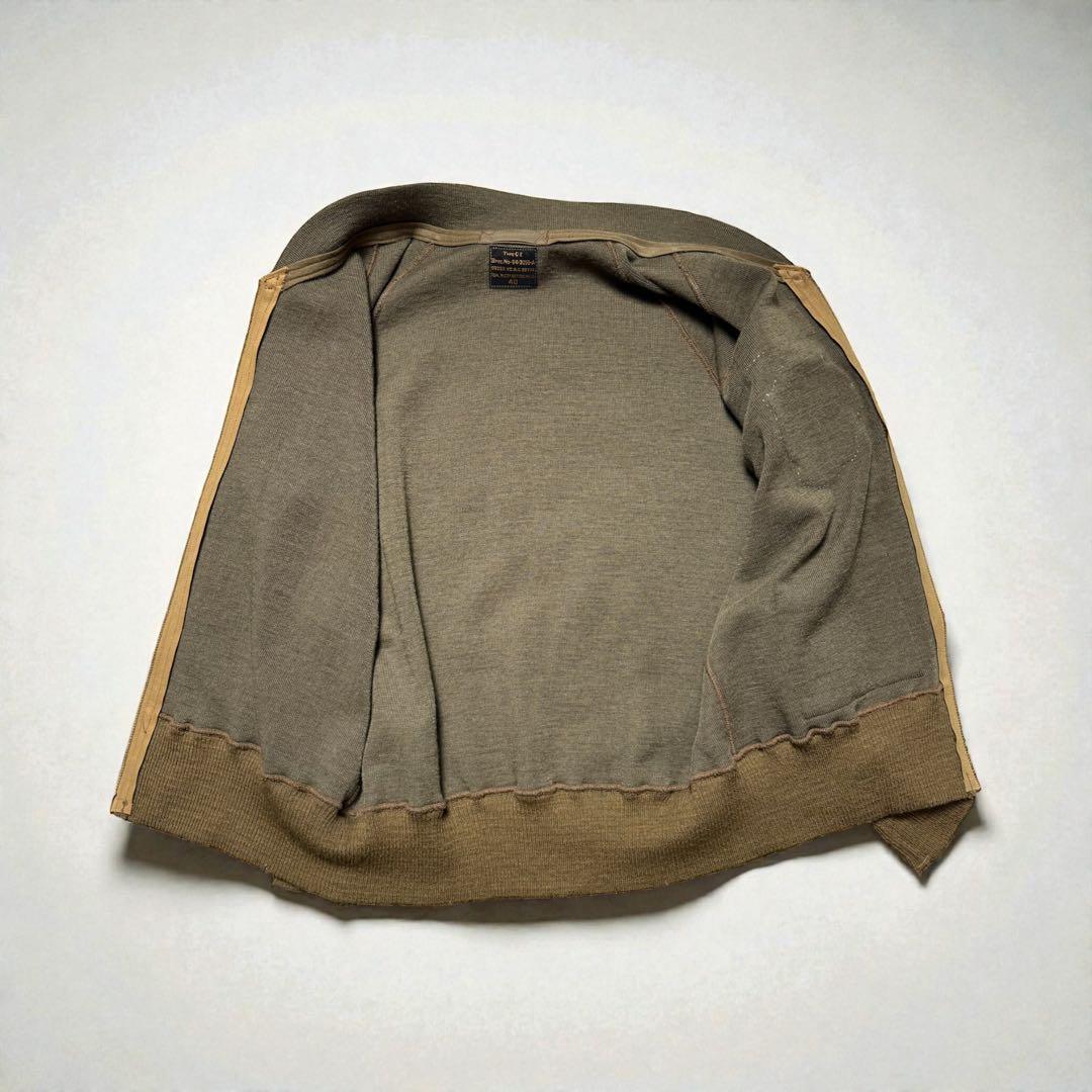 極美品　リアルマッコイズ　ミリタリーカーディガン　C-2 キングビー