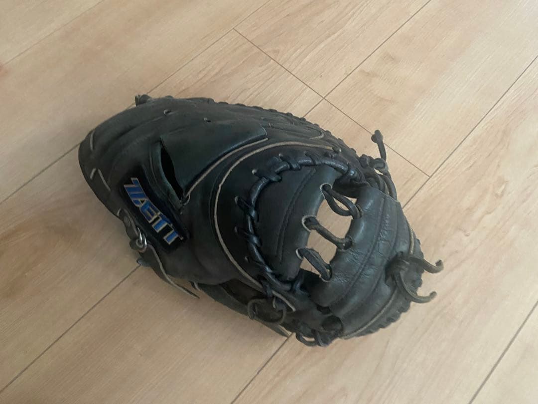 ZETT ブラック 軟式グローブ