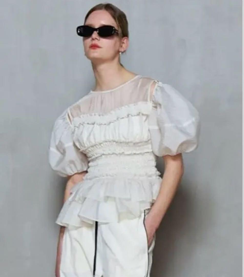 完売品　Sleeve Ruffle Blouse MAISON SPECIAL