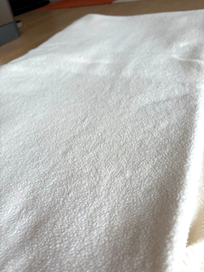 メイドインアース　綿毛布　きなり　オーガニックコットン