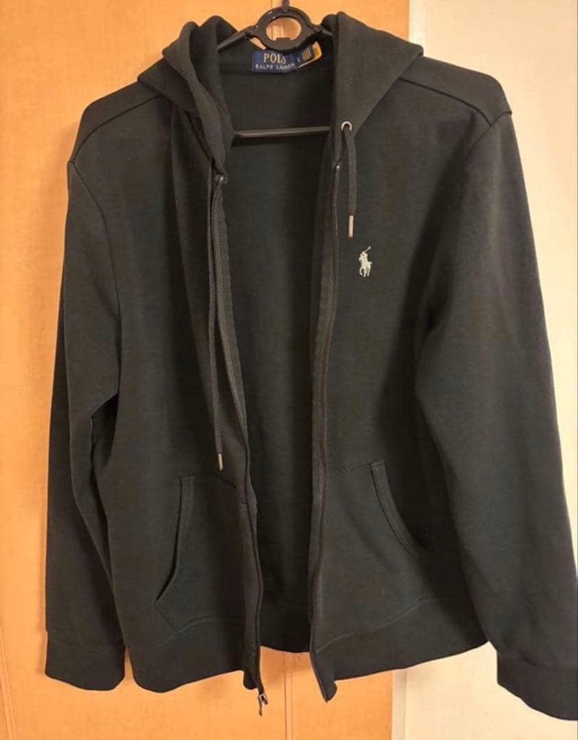 こ*ん様 ラルフローレン ジップパーカー ブラック
