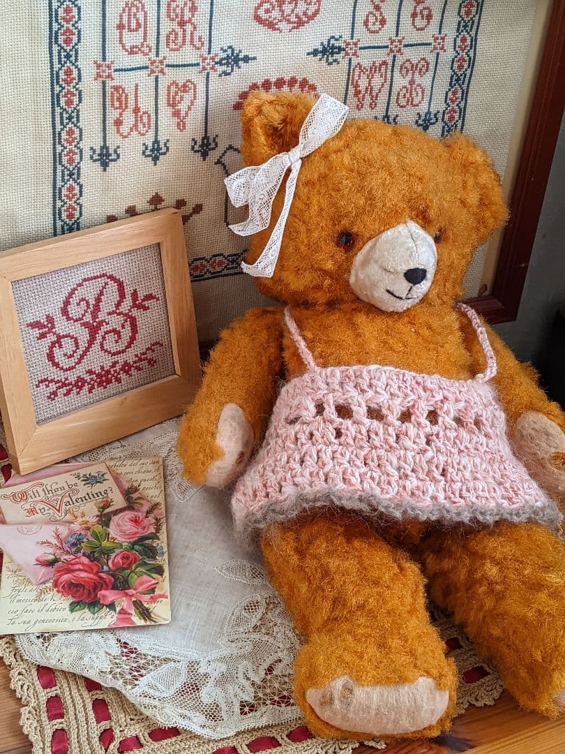 【s】アンティークベア　アンティークテディベア　ドイツ