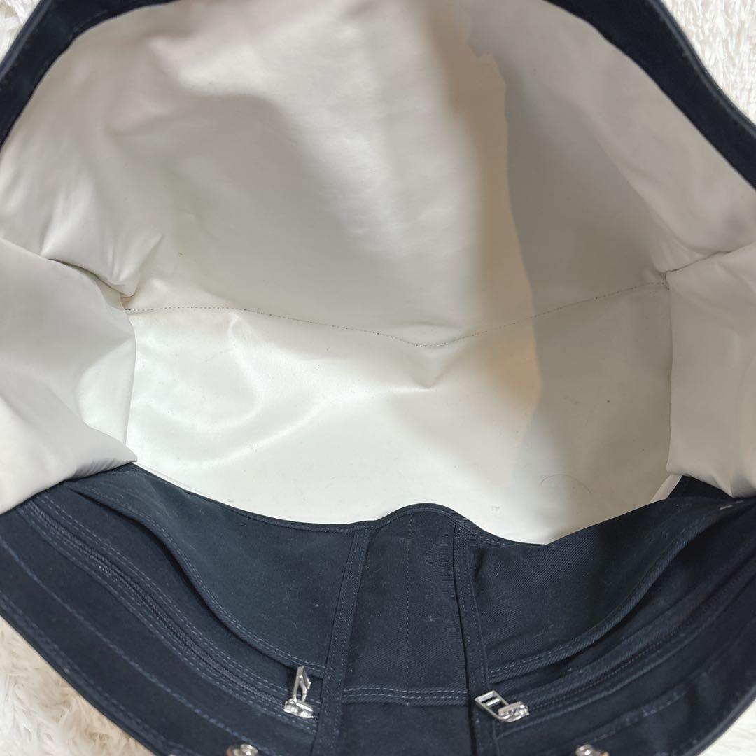 PORTER GIRL ポーターガール　ネイキッド トートバッグ　ネイビー