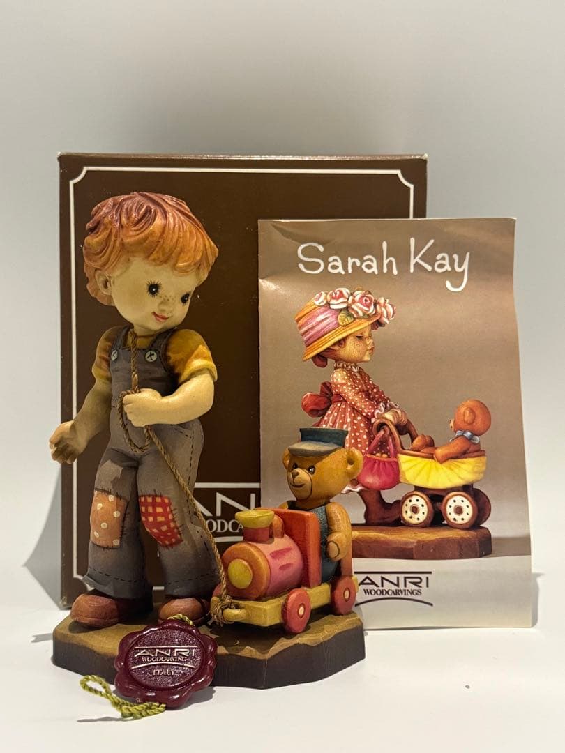 ANRI 木彫り人形 2000体限定 アンリ フィギュア フィギュリン