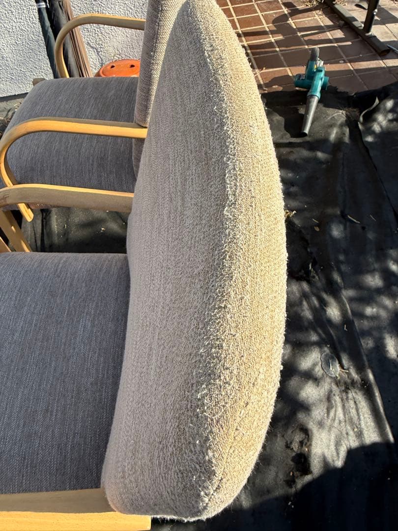 ニトリ Nコレクション C-10 ダイニングチェア 肘付き 2脚セット 引取限定