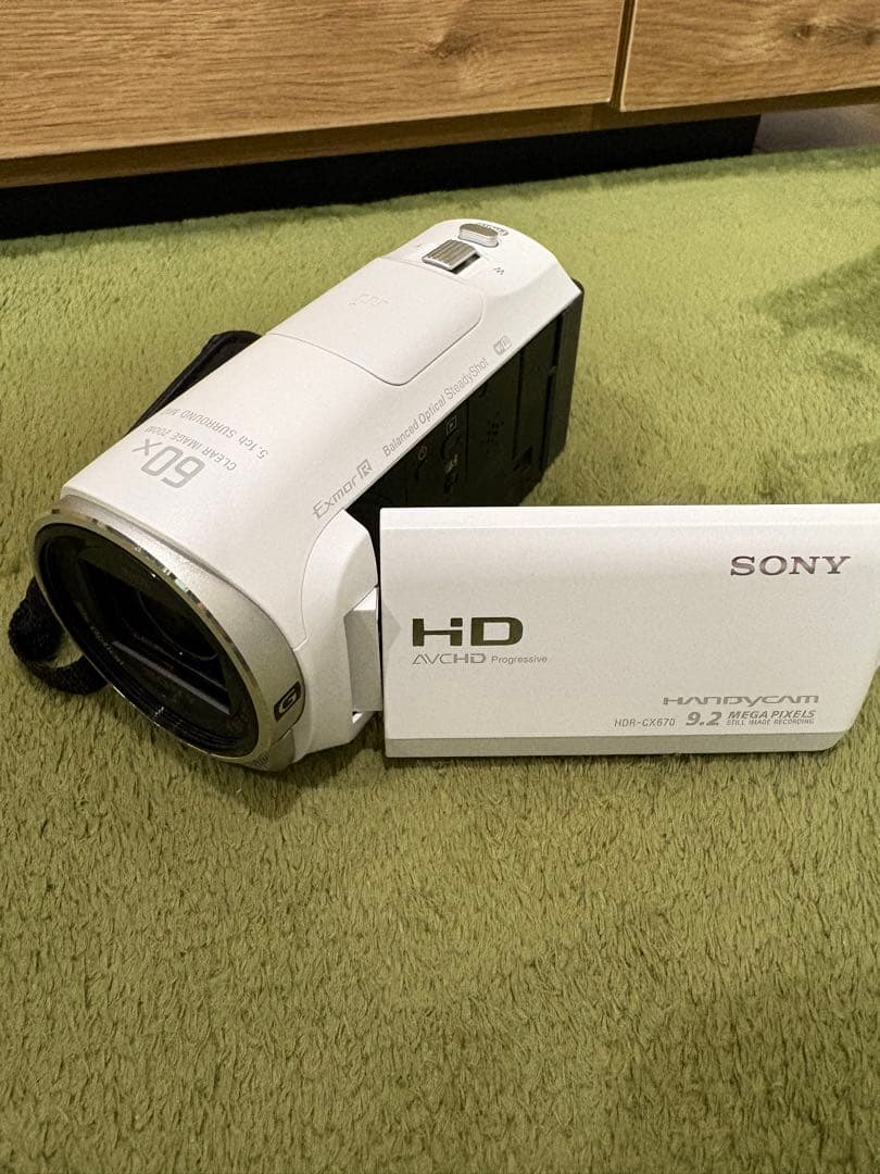 【動作確認OK】SONY HDR-CX670 ビデオカメラ 本体