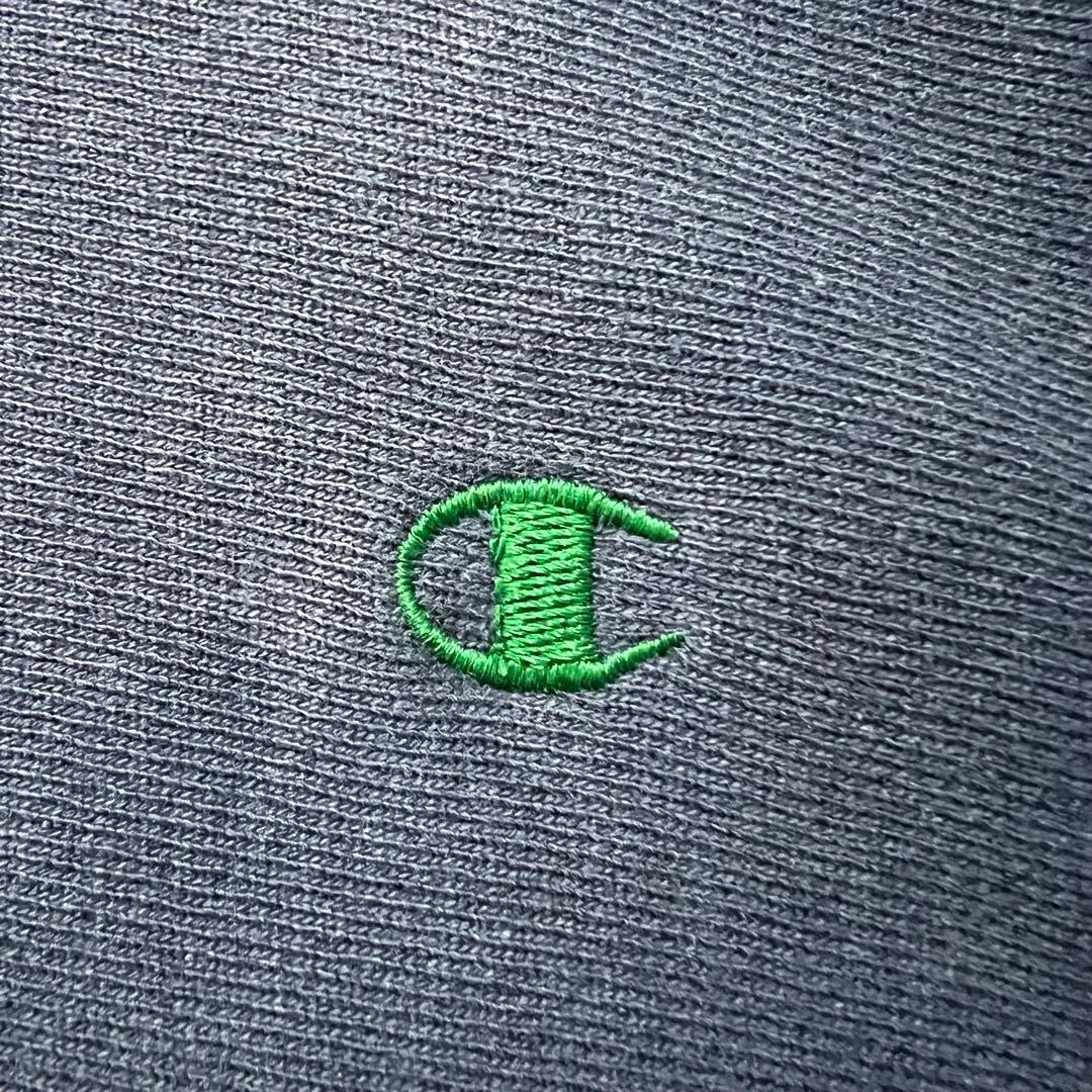 USA製 チャンピオン リバースウィーブ パーカー L ネイビー 90s刺繍タグ