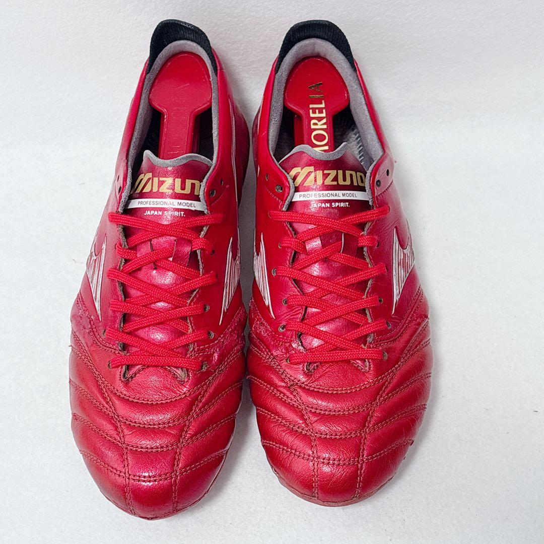 モレリアネオ 4 JAPAN 24cm ルビーレッド　赤　限定　MIZUNO