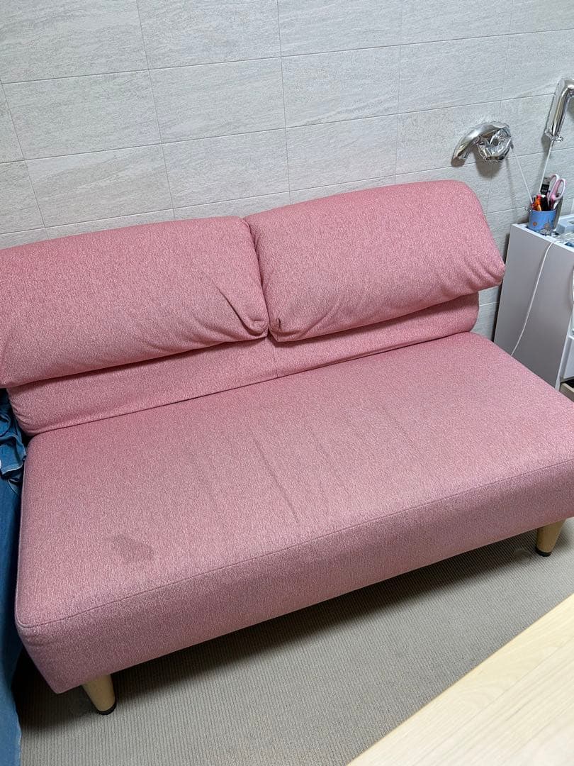 ダイニングソファ　2人掛け　120cm