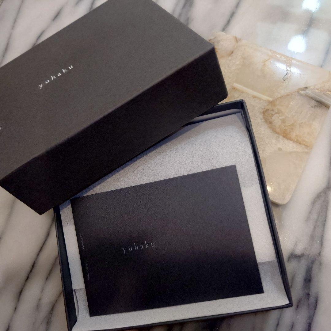 yuhaku ユハク YEV122 薄型二つ折り財布 ワイン