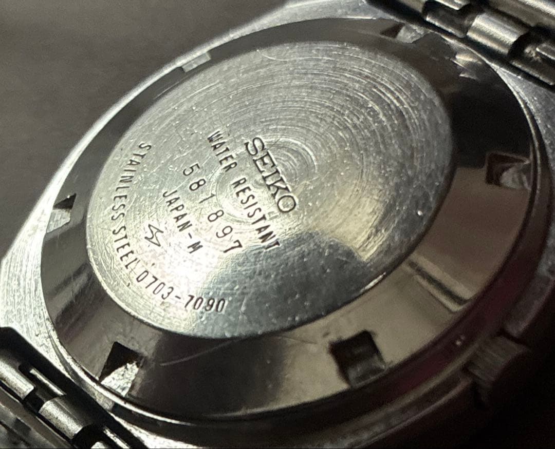 美品 70年代 セイコー エルニクス ELNIX 電磁テンプ 0703