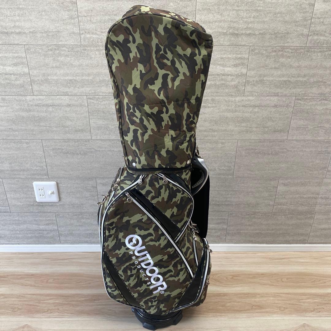 にーた OUTDOOR GOLF キャディバッグ カモフラ