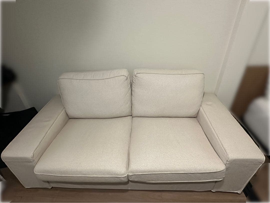 KIVIK シーヴィク 3人掛けソファ ライトベージュ