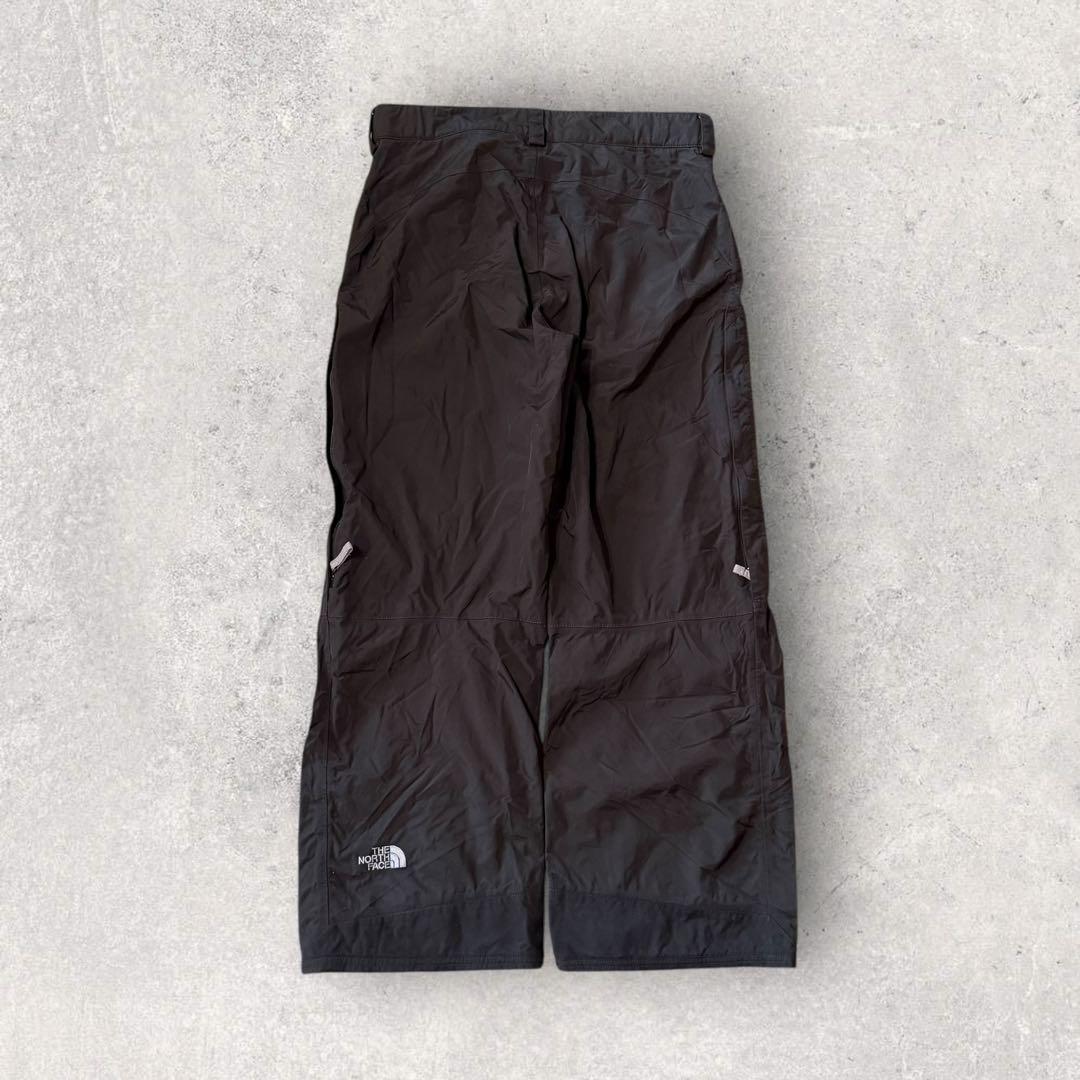【ザ・ノースフェイス】スキー　スノボーパンツ　黒　M 刺繍ロゴ　ハイベント　k