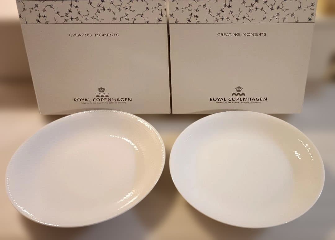 ロイヤルコペンハーゲンディナープレート2枚セット