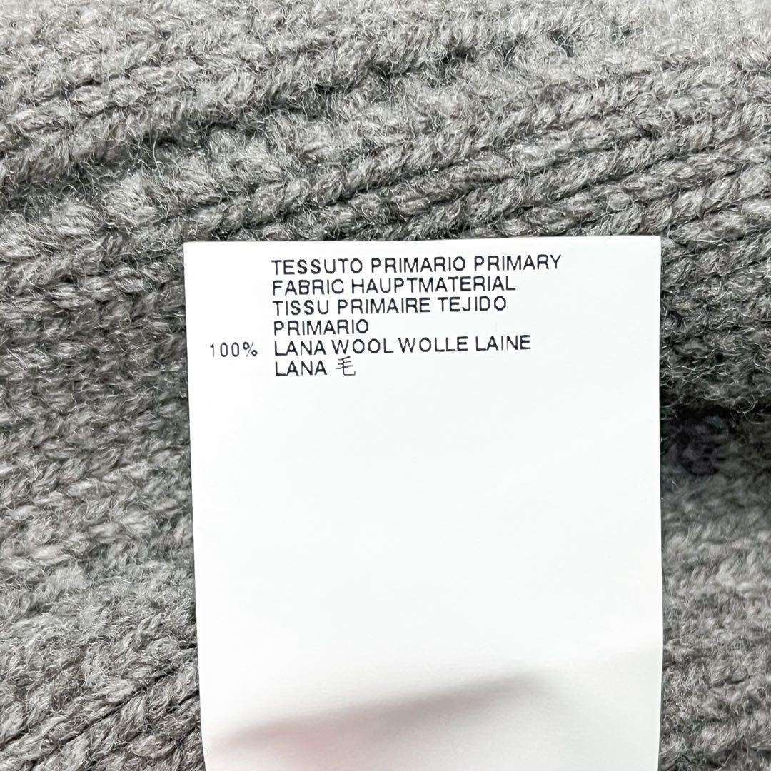 極美品 本人期 マルタンマルジェラ ショールカラーカーディガン コンチョボタン